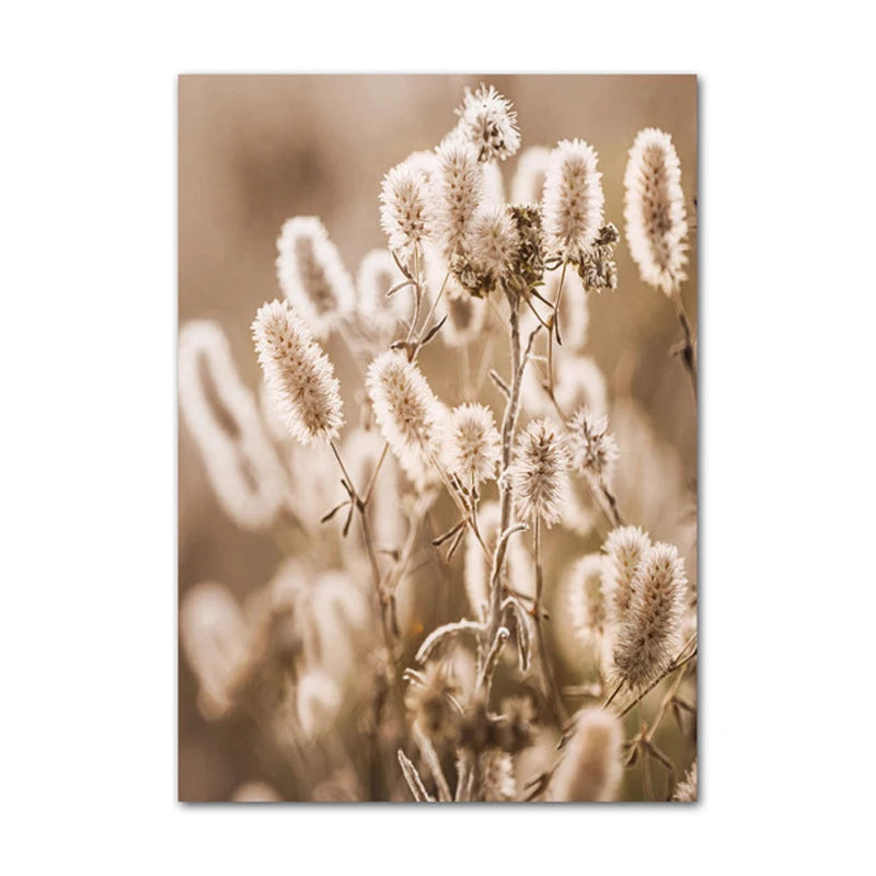 Nordic Canvas Wall Art – Lake Dandelion & Reed Print Canvas Wall Print Peaceful Pleasures Health and Wellness 01 20x30cm Unframed