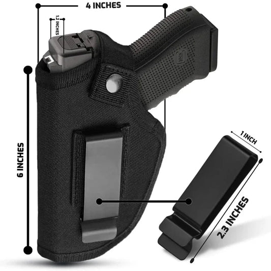 Universal OWB IWB Concealed Carry Holster | Glock & S&W M&P Concealed Carry Holster Peaceful Pleasures Health and Wellness