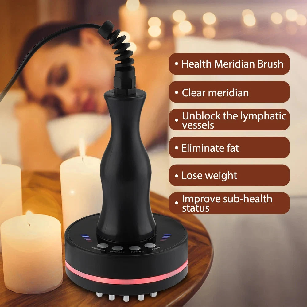 Electric Gua Sha Massager | Microcurrent Face & Body Lifting