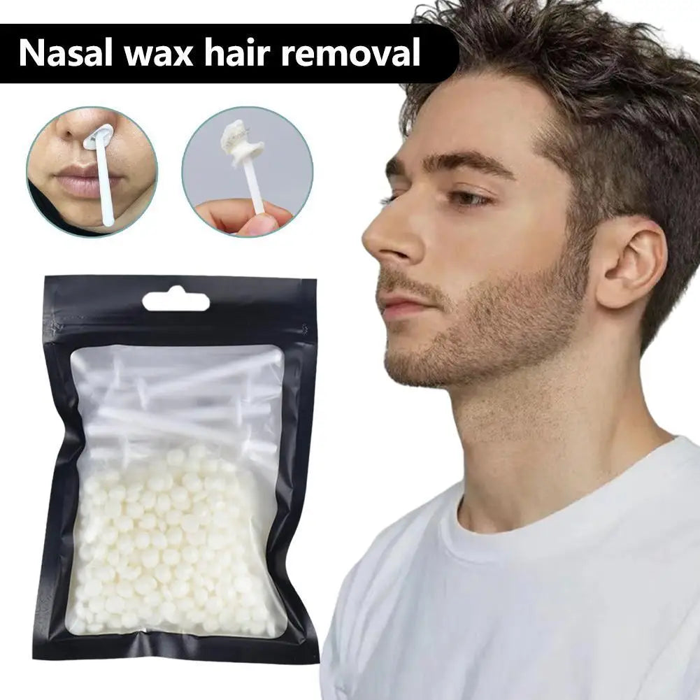Portable Nose Wax Hair Removal Kit – Painless Nose & Ear Hair Wax Set for Men & Women (25g/50g) Peaceful Pleasures Health and Wellness
