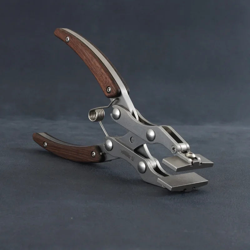 Stainless Steel Leather Flat Pliers Professional Parallel Pliers Handmade DIY Craftsman Leather Craft Tools Peaceful Pleasures Health and Wellness