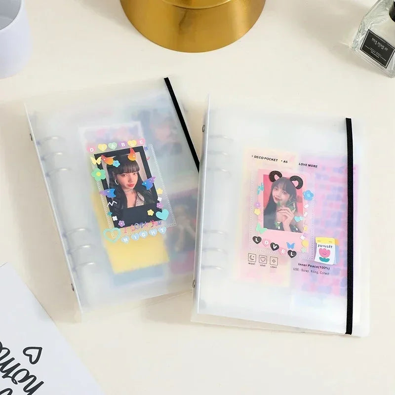 A5 Photocard Holder Kpop Photo Album for Photographs Photo Card Supplies Photocards Binding Binder Cards Skirt Polaroid Bikini 3 Peaceful Pleasures Health and Wellness
