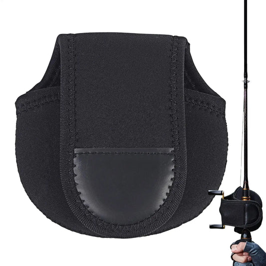 Waterproof Fishing Reel Cover Thick Shockproof Protective Case Durable Storage Bag For Spinningreels, Boat Shore River Fishing Peaceful Pleasures Health and Wellness