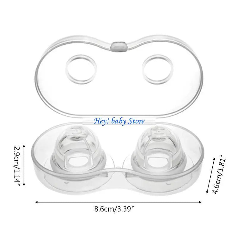 Silicone Nipple Corrector for Flat & Inverted Nipples – 1 Pair
