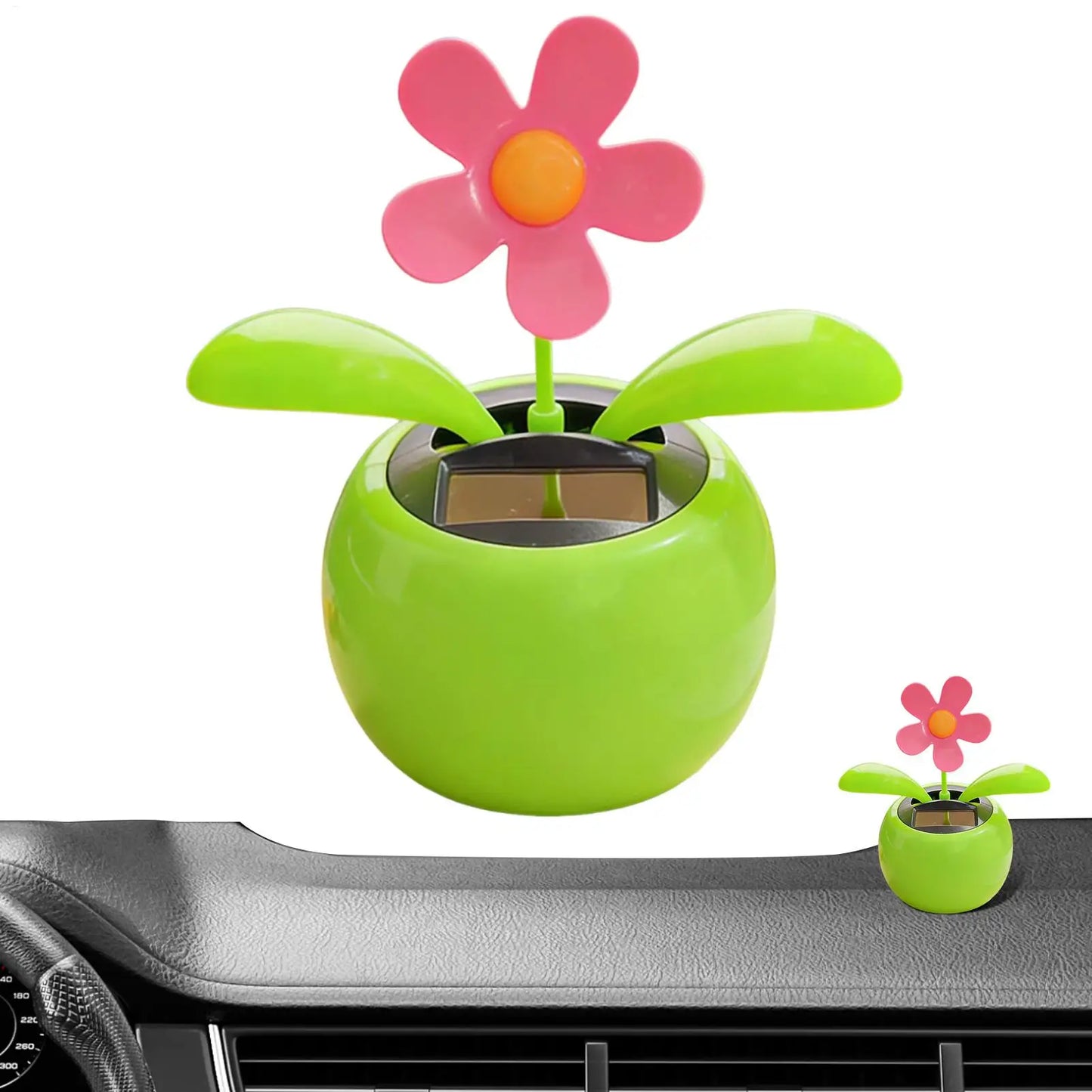 Solar Dancing Sunflower Car Dashboard Ornament | Auto Swing
