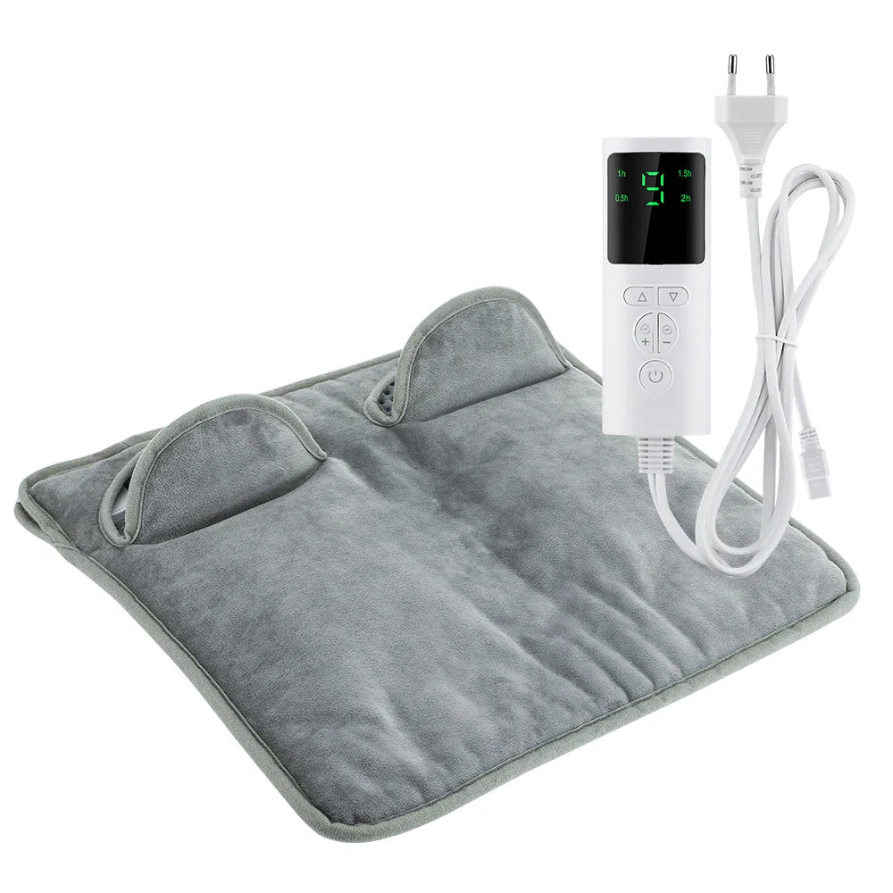 Moajaza Electric Foot Warmer Pad – Washable Plush Heating Mat