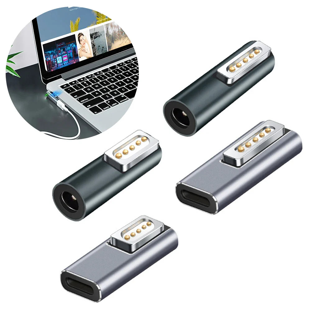 Magnetic USB-C to MagSafe 1 & 2 PD Fast Charging Adapter – MacBook