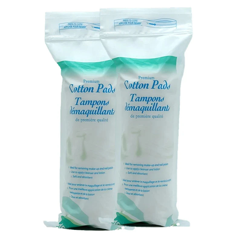 200pcs Disposable Double-Sided Cotton Makeup Remover Pads
