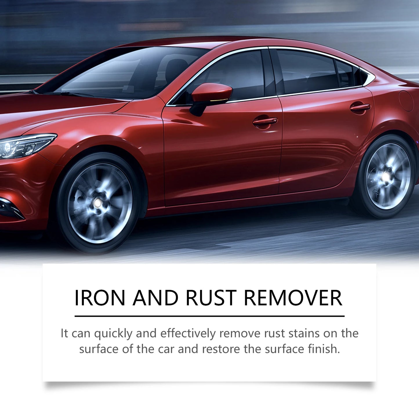 Car Rust Remover Spray | Iron & Brake Dust Cleaner 120ml