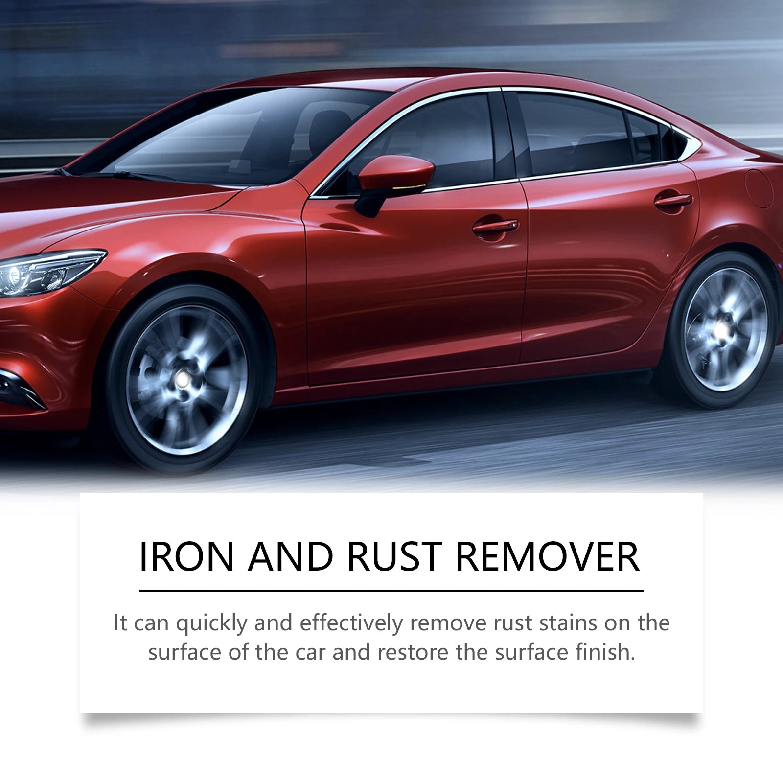 Car Rust & Iron Remover Spray – Brake Dust Cleaner 120ml Auto Rust Remover Spray Peaceful Pleasures Health and Wellness