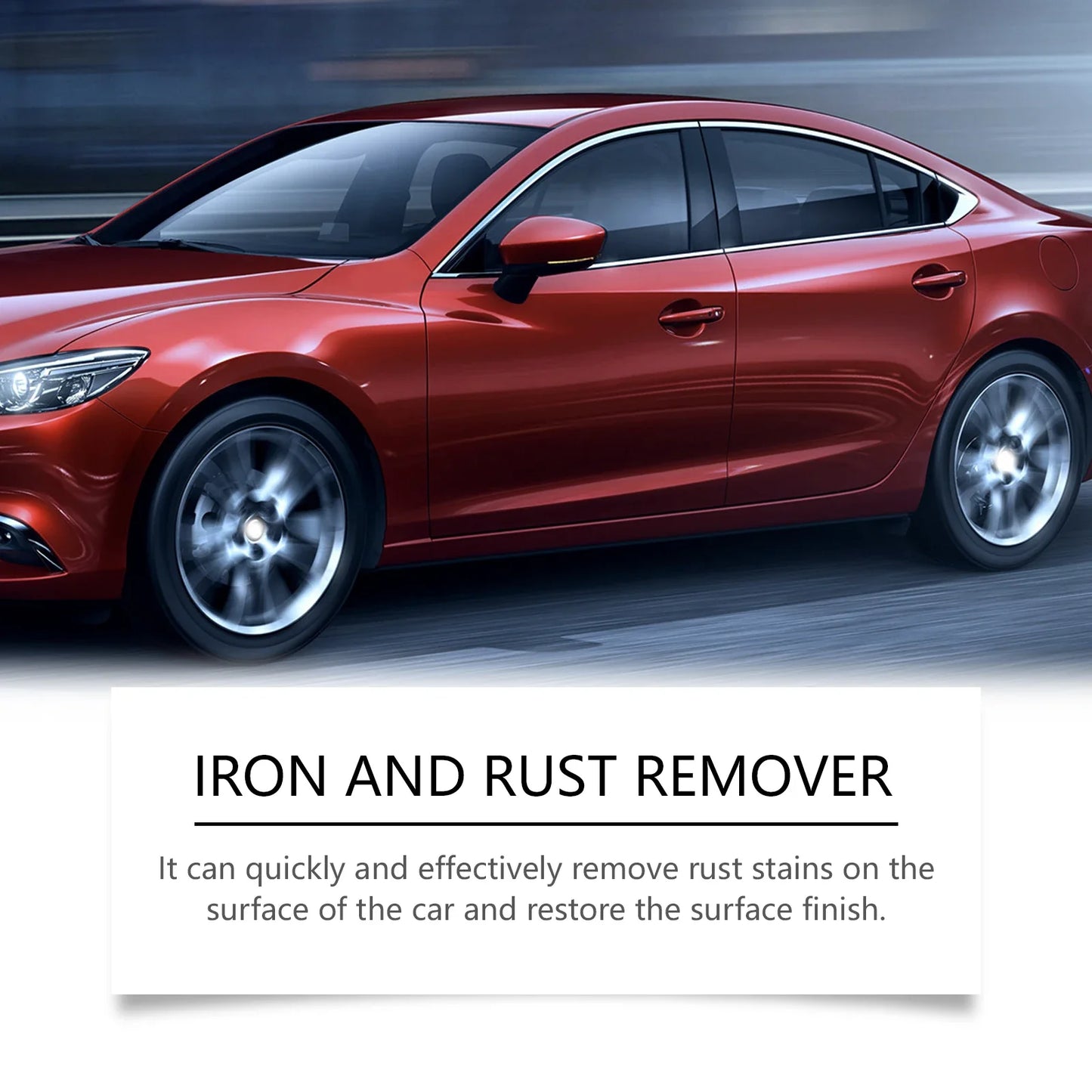 Iron & Rust Remover Spray – Car Wheels, Paint & Tires 120ml