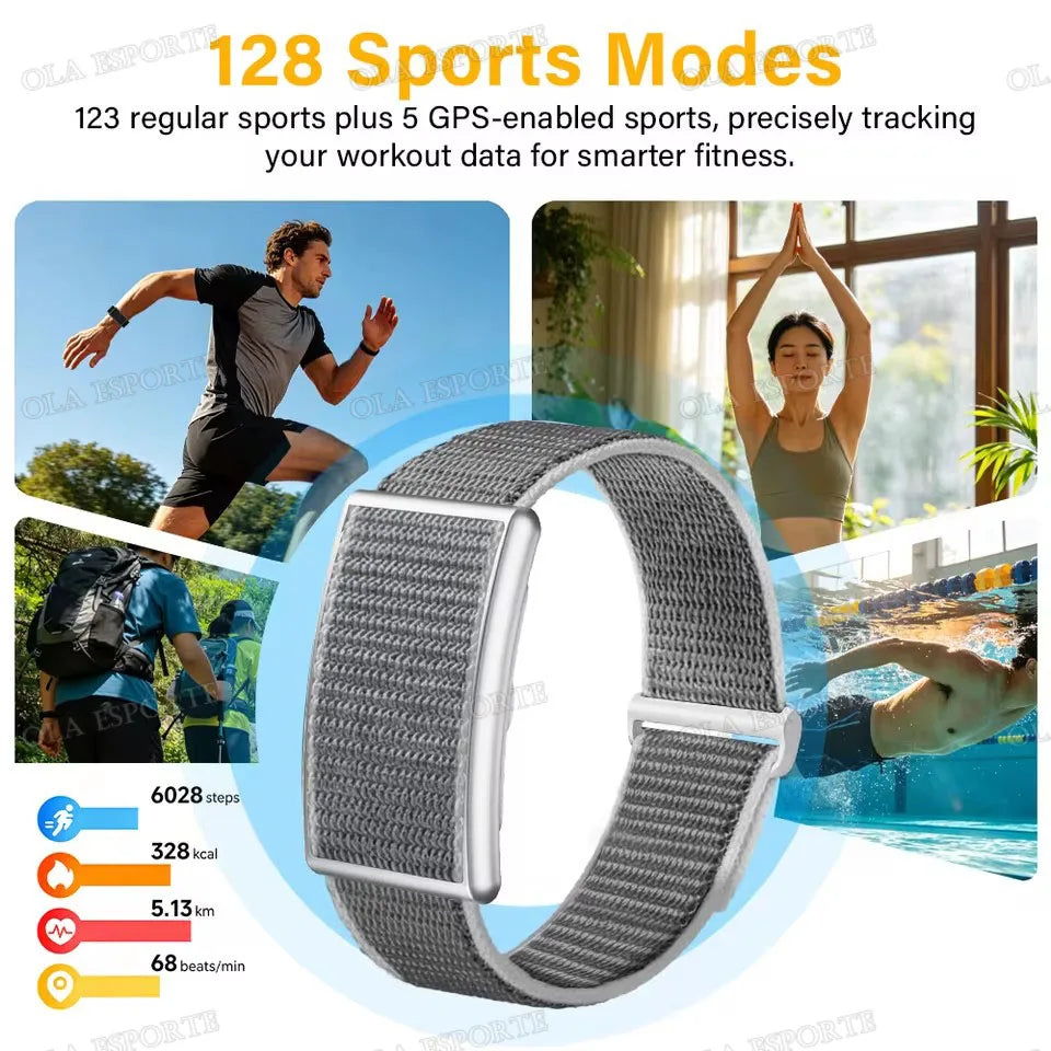 2026 Sport Fitness Tracker Smart Bracelet Men Women Heart Rate Sleep Blood Pressure Monitor Pedometer Waterproof Smartwatch Band Peaceful Pleasures Health and Wellness