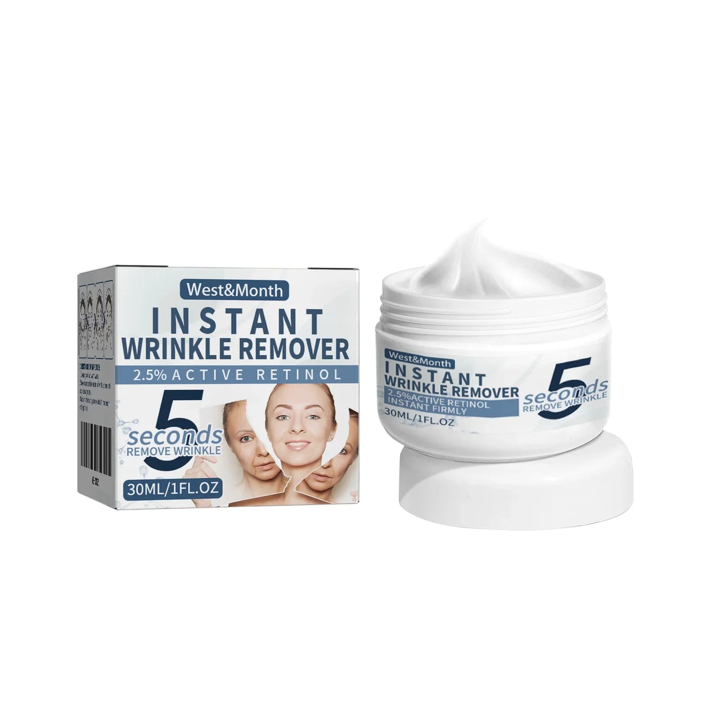WEST MONTH Retinol Face Cream – Firming & Hydrating, 30ml