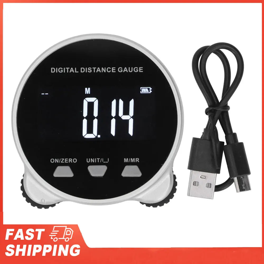 Microprocessor Electronic Rolling Ruler Tape Measure Digital Display