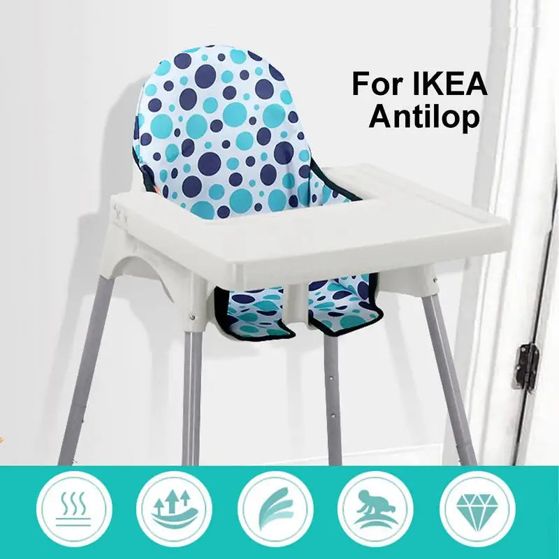 New Baby Cover High Chair Cushions Breathable Pad Liner Baby Cover For Infant Chair Comfortable Cushions Cloth Seat Cover Peaceful Pleasures Health and Wellness