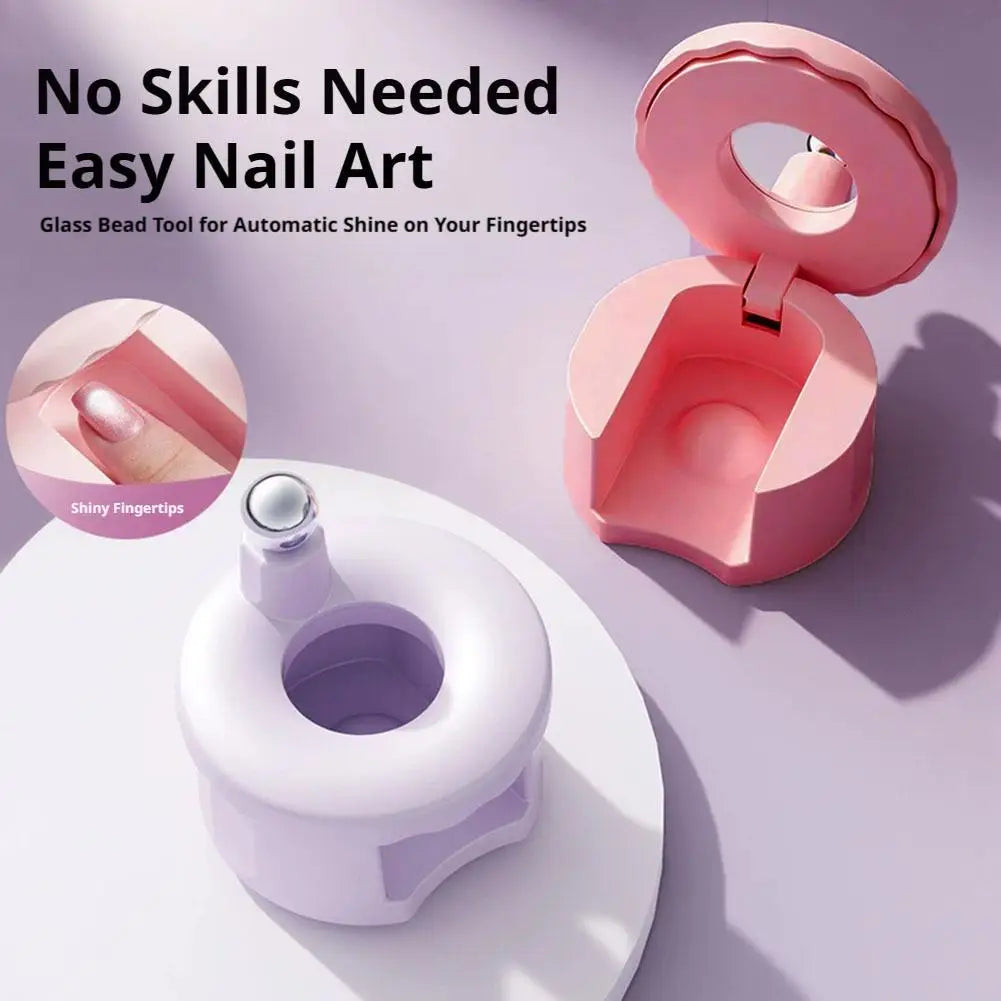 Rotating cat eye nail magnet, multi-faceted precision magnetic tool, suitable for glass bead light-chasing effect, beginner nail Peaceful Pleasures Health and Wellness