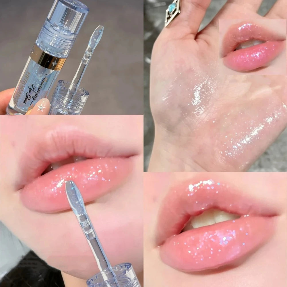 Glitter Lip Gloss – Shimmery Moisturizing Plumping Lip Glaze