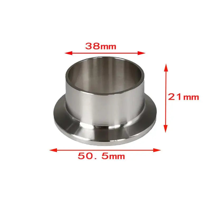 New Welding Pipe Sanitary Fitting Weld Clamp Ferrule Fits Clamp Stainless Steel 304 Peaceful Pleasures Health and Wellness 38