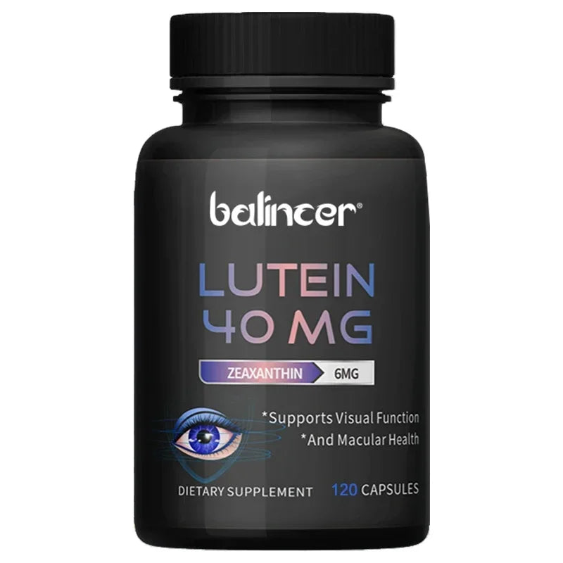 Lutein & Zeaxanthin - Eye Health Vitamins, Relieve Eye Fatigue, Protect Vision, Vision Health Dietary Supplement Peaceful Pleasures Health and Wellness 120 count-1 bottle