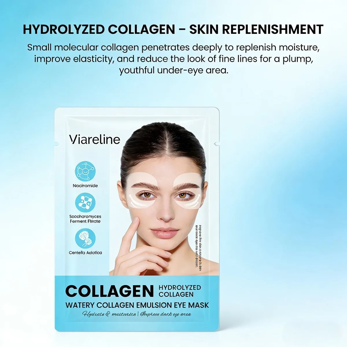 Collagen Eye Patches – Hydrate, Firm & Brighten Eye Contour