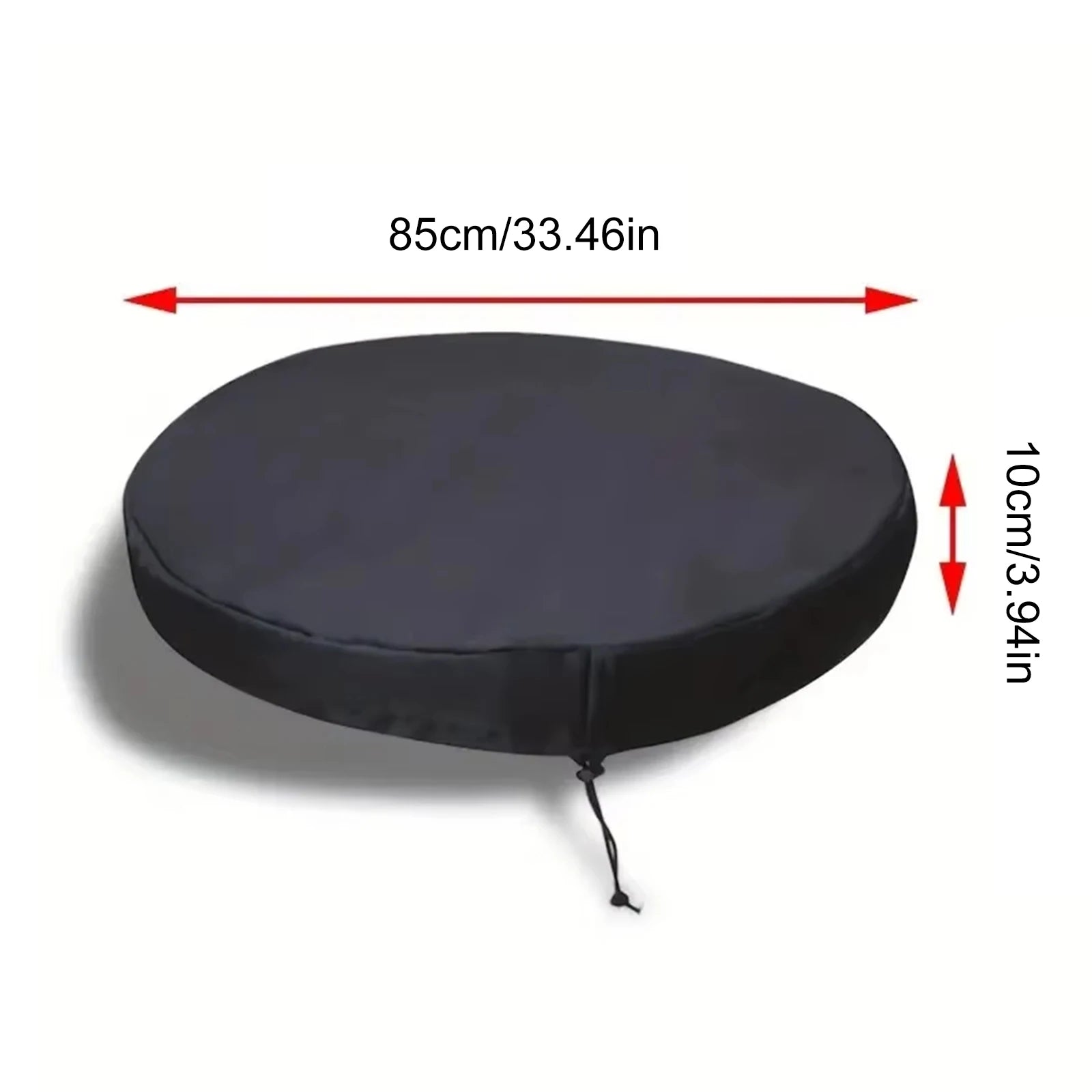 210D Oxford Cloth Drum Lid Cover Waterproof Stock Tank Pool Cover UV Resistant for Water Barrel Trash Can All-Weather Protection Peaceful Pleasures Health and Wellness