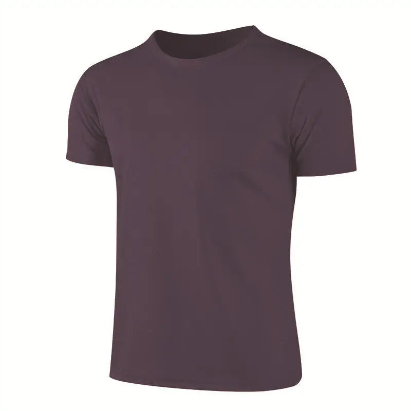 Quick Dry Crew Neck Short Sleeve T Shirt Breathable Performance Tee for Work Team Uniform and Casual Wear for Women Men Peaceful Pleasures Health and Wellness
