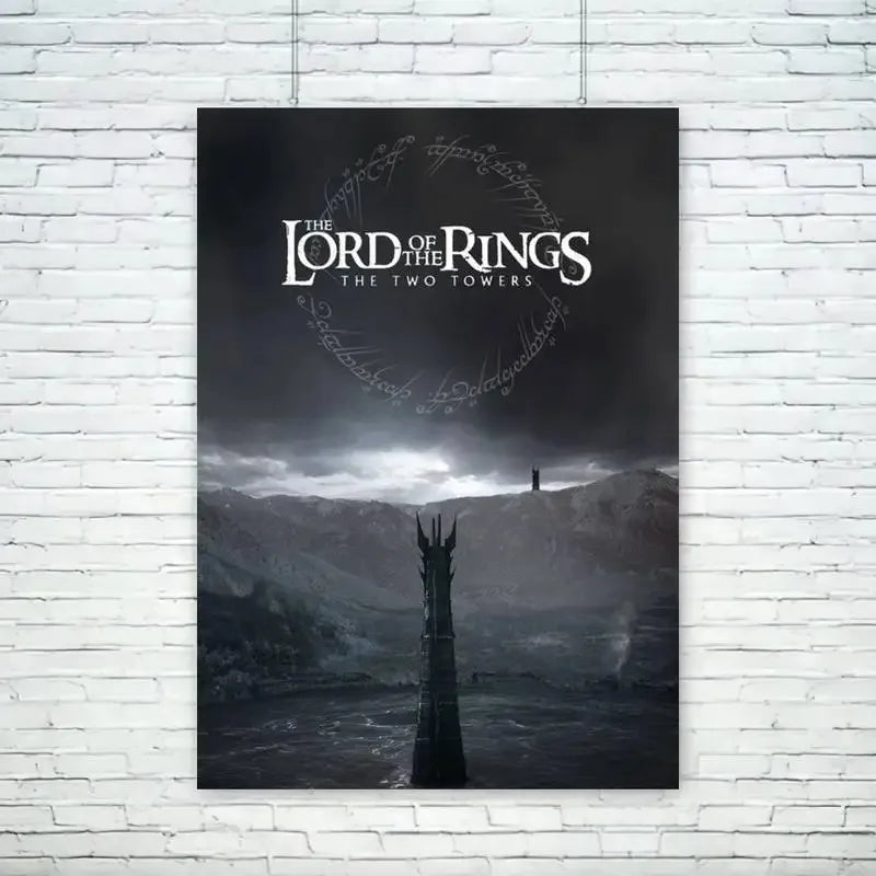 T-The L-Lords of The R-Rings Posters and Prints Modern Living Room Wall Art Canvas Painting Autumn Decorative SmallWall Painting Peaceful Pleasures Health and Wellness 40X60CM A6