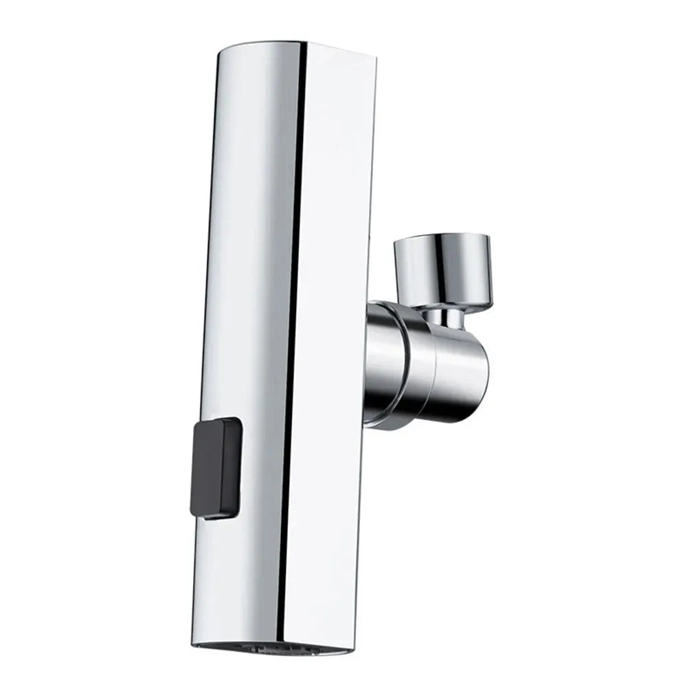 Feiyu Three Level Waterfall Universal Faucet Extension Device Vegetable Washing Splash Proof Device Rotatable Universal Jointbox Peaceful Pleasures Health and Wellness