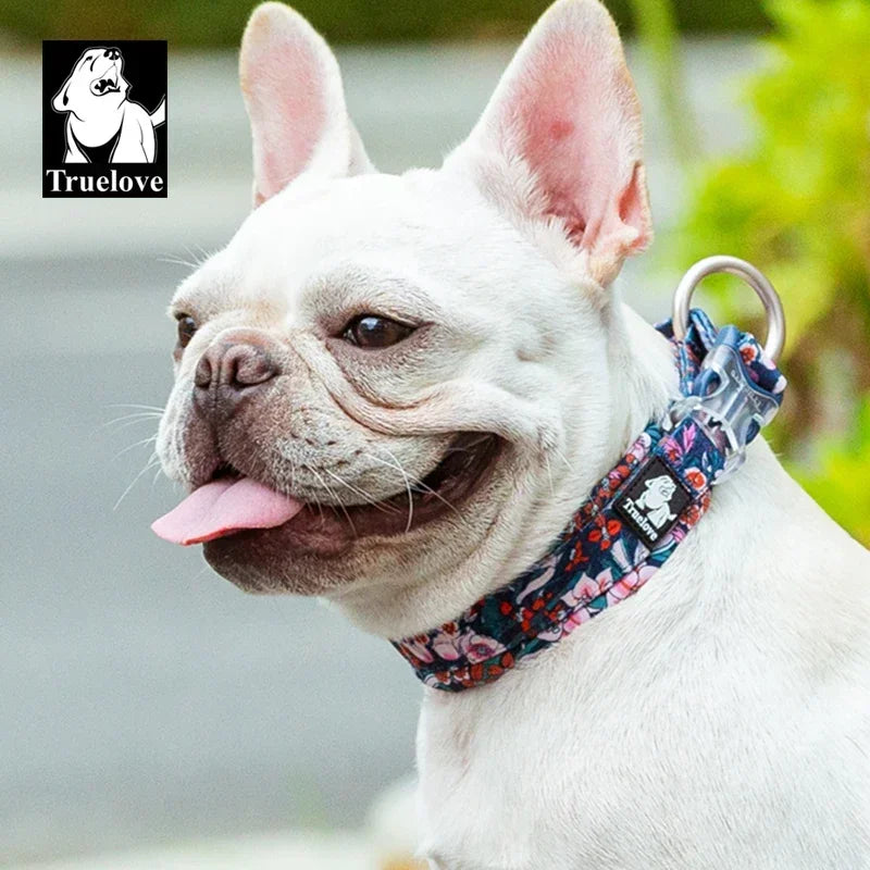Truelove Floral Pet Collar Best Padded Comfort Cushion Camouflage Small Medium and Large Dogs and Pets Running Outdoors TLC5273 Peaceful Pleasures Health and Wellness