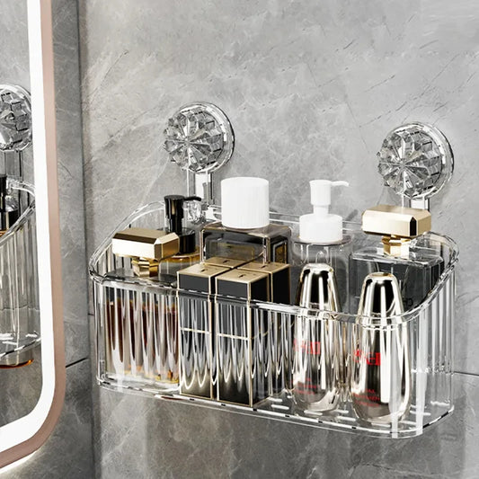 Suction Cup Shower Caddy Shelf – No Drill Wall Organizer Shower Caddy Shelf Peaceful Pleasures Health and Wellness