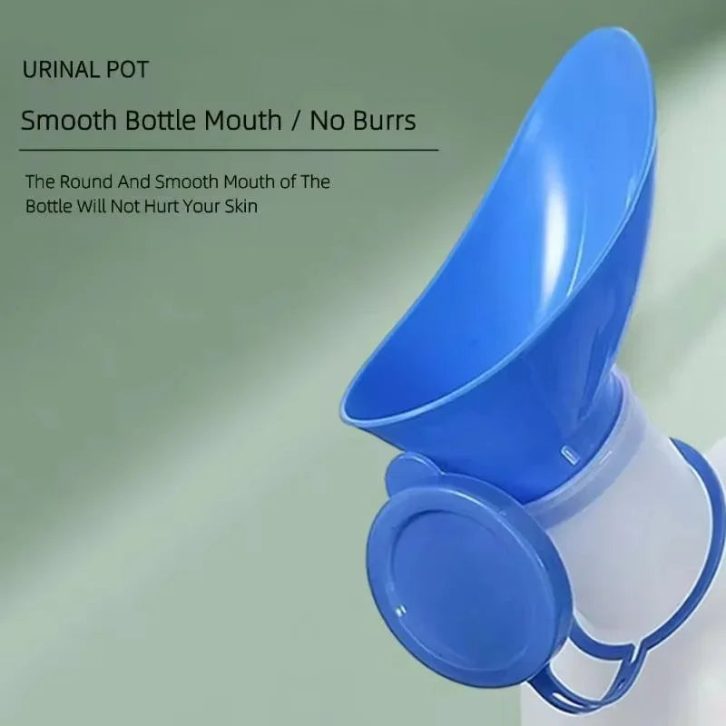 1000ml kids potty for both men and women, suitable for outdoor camping Plastic potty Portable padded toilet, reusable Peaceful Pleasures Health and Wellness
