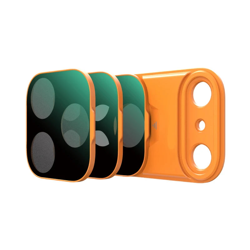 Magnetic CPL/Black Mist 1/4/UV Filter For iPhone 17 Pro/ProMax Optical Glass Multi Layer Coating Eliminates Reflections Peaceful Pleasures Health and Wellness 17 Pro Max Orange
