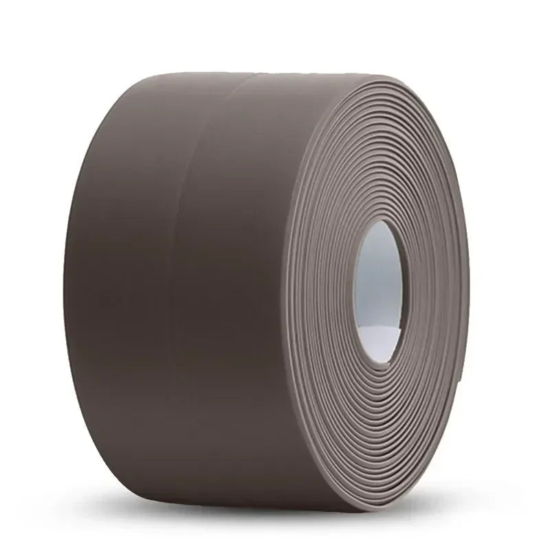 Waterproof Self-Adhesive Caulk Strip – Kitchen & Bathroom Seal Waterproof Caulk Strip Peaceful Pleasures Health and Wellness brown 3.2Mx2.2M