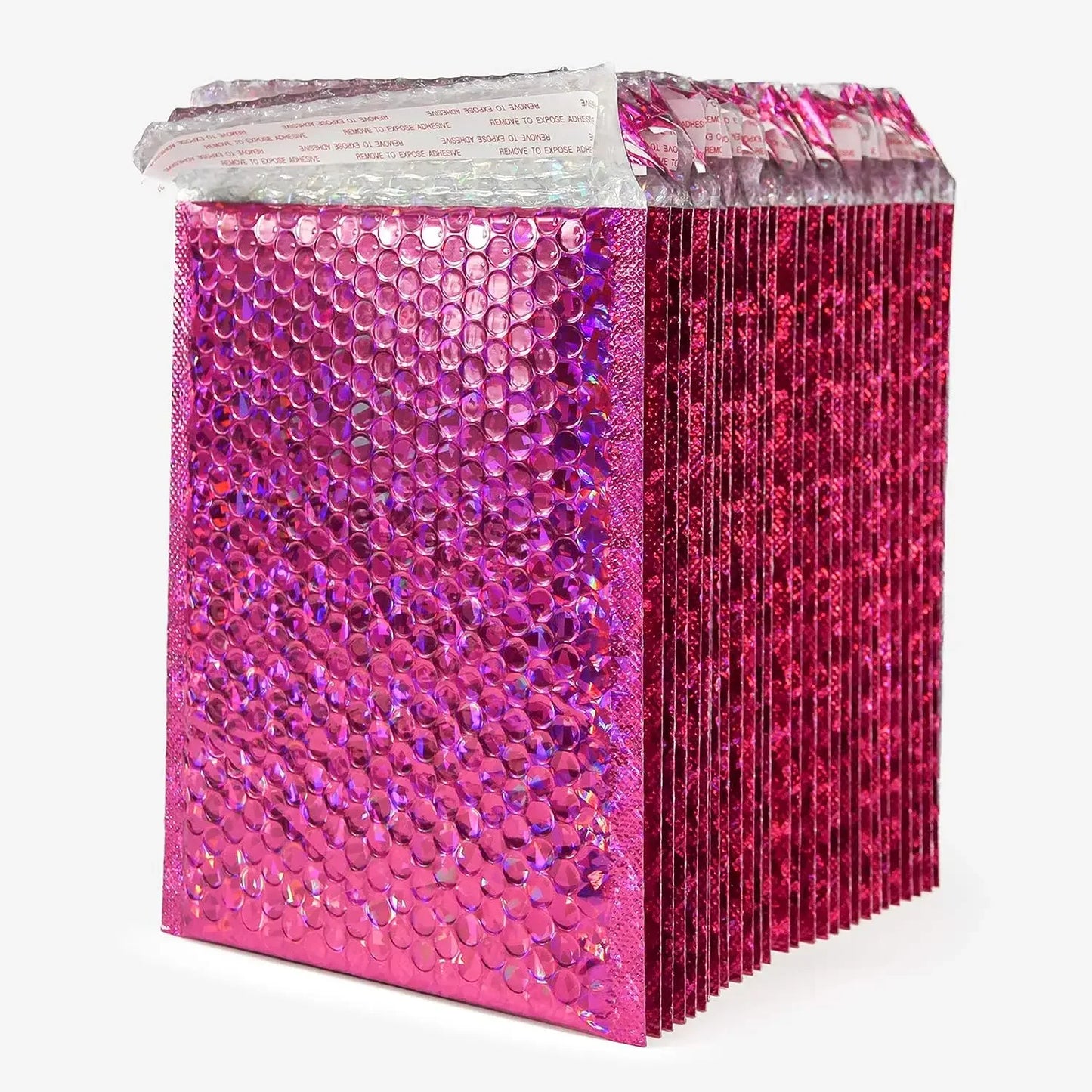 Small Business Supplies Holographic Shipping Bags Laser Packing Bag