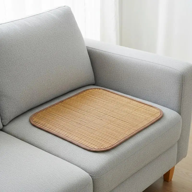 Bamboo Cool Seat Cushion – Breathable Chair Pad Home & Office
