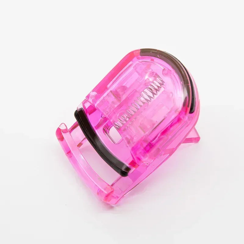 New Eyelash Curler Professional Multicolor False Eyelash Curling Tools Folding Eyelashes Clips Beauty Cosmetic Makeup Auxiliary Peaceful Pleasures Health and Wellness pink