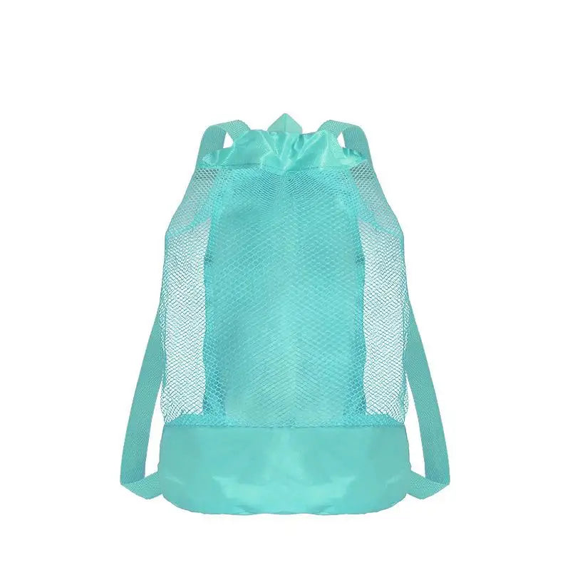 Extra-Large Sand-Resistant Drawstring Beach Bag for Kids
