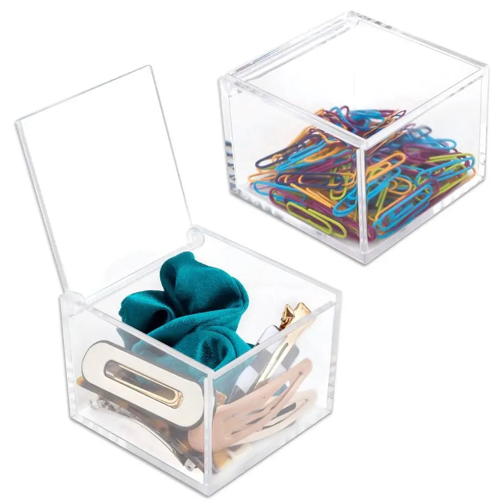 Durable Multi Size Storage Box With Cover Acrylic Plastic Box Protection Showcase Handmade Display Cases Party Decor Peaceful Pleasures Health and Wellness