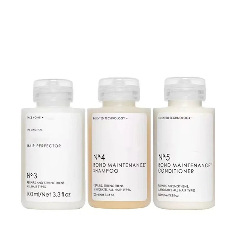 Hair Care Series Shine Hair Kit No.3,4, 5, 6,7 Hair Mask,Shampoo,Conditioner,Bonding Oil Sets To Clean, Hydrate & Control Frizz Peaceful Pleasures Health and Wellness No.3 4 5 3pcs