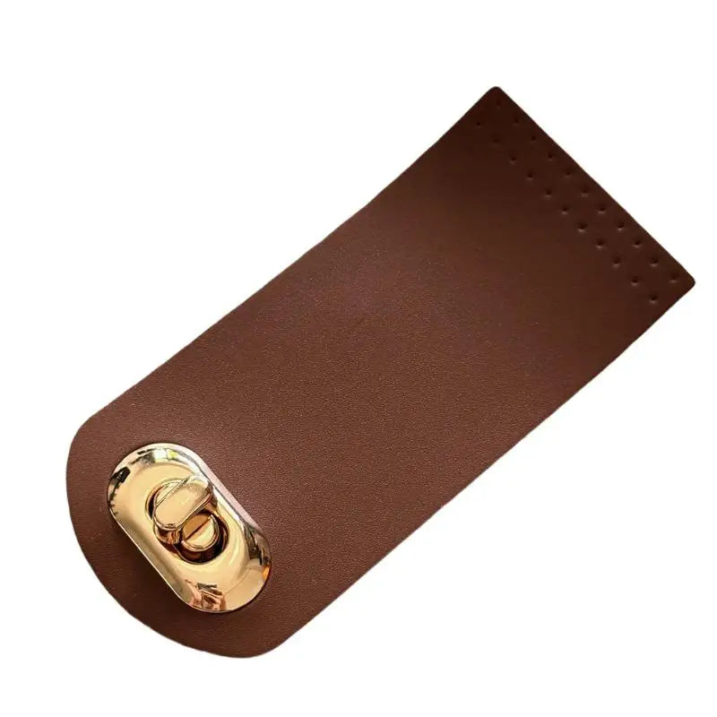 Leather Sew-On Snap Closure Bag Buckle | DIY Handbag Fastener