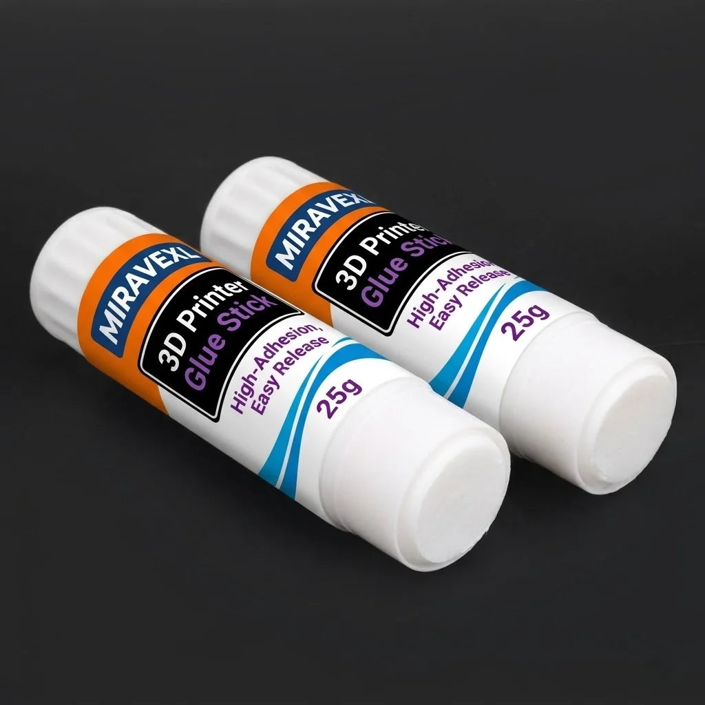 MIRAVEXL 3D Printer Glue Stick Strong Bed Adhesive Anti-Warping for PLA ABS PETG TPU Solid Print Glue Peaceful Pleasures Health and Wellness