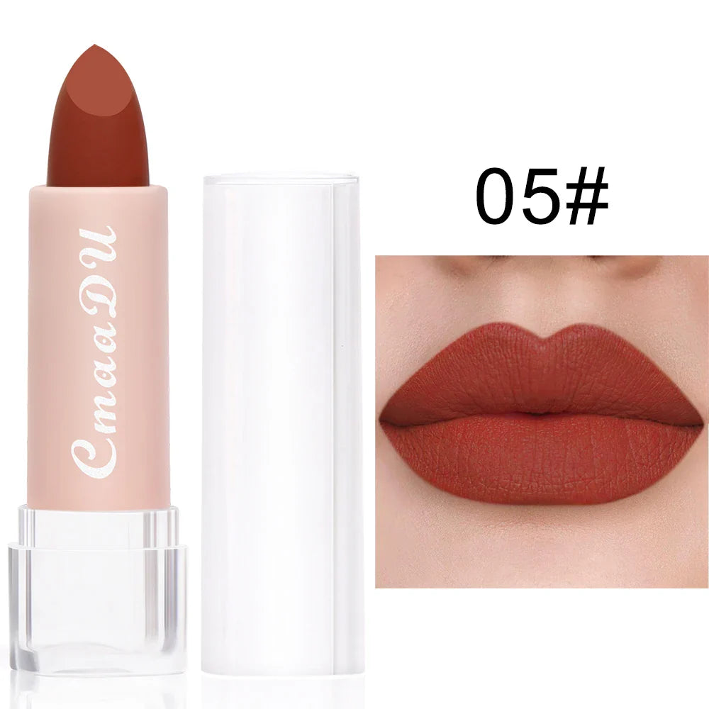 Cmaadu Velvet Matte Lipstick – Waterproof Long-Lasting Lip Gloss
