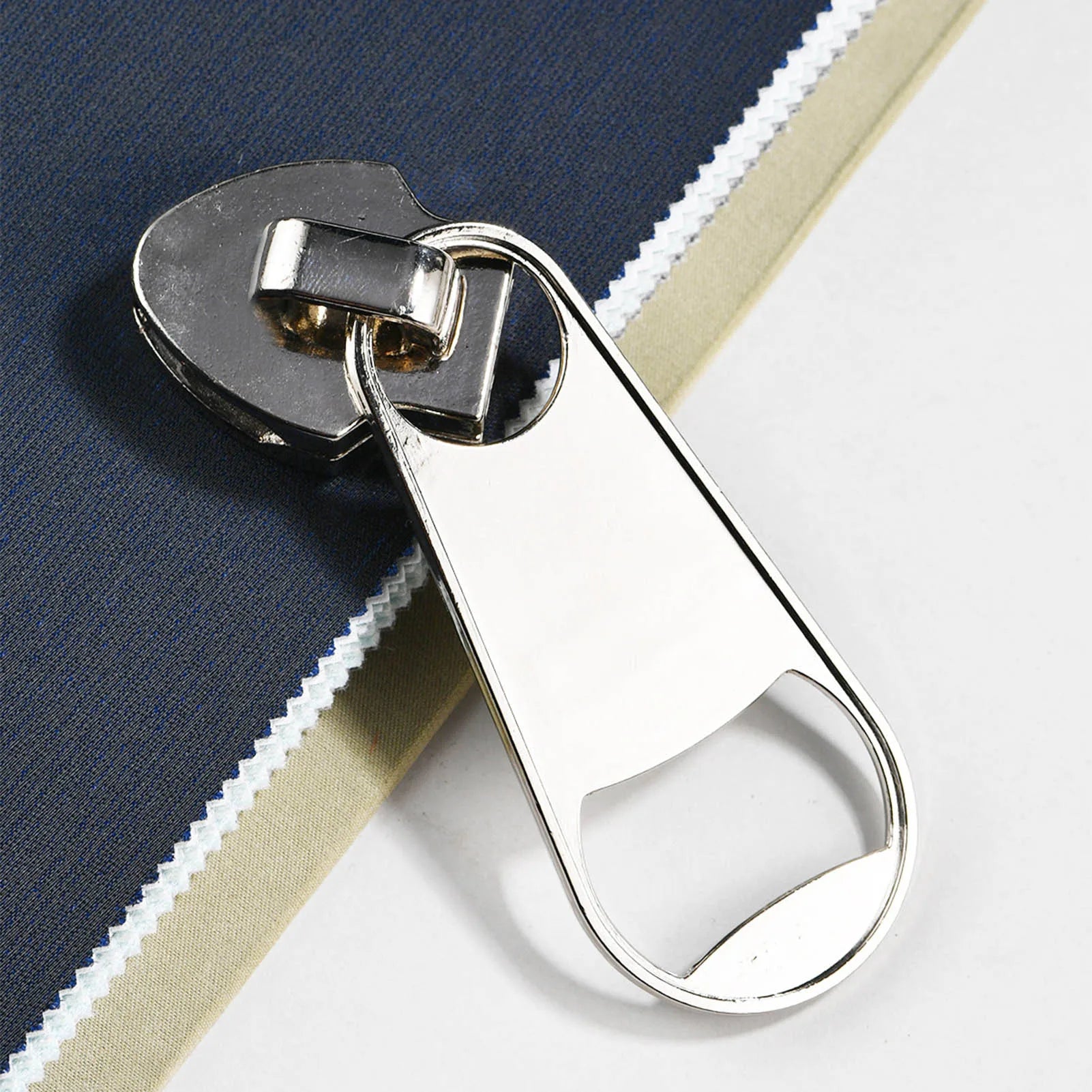 Creative Beer Bottle Opener Multifunctional Large Magnetic Zipper Bottle Opener Suitable for Home Dinner Party Bar Peaceful Pleasures Health and Wellness
