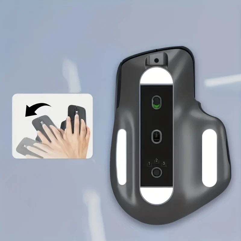 1 Set TPU Anti-Slip Mouse Pad for Logitech MX Master 3/3S & Master 2/2S, Wireless Mouse Foot Grip Pads, Secure Grip Enhancer Peaceful Pleasures Health and Wellness