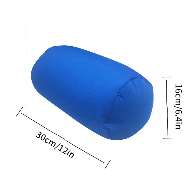 Cylindrical Microbead Roll Pillow – Neck & Back Support