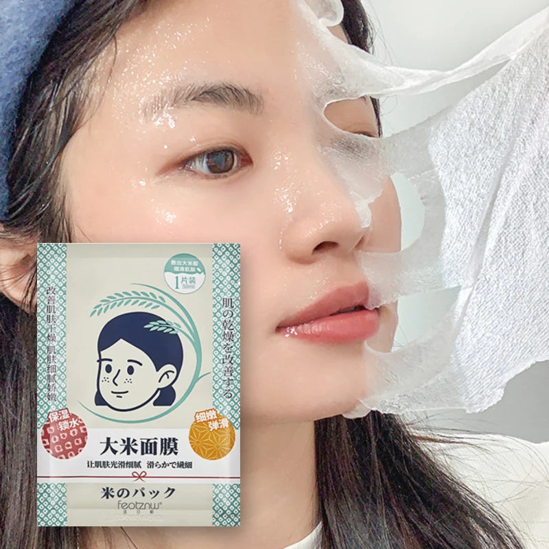 Fatini Rice Face Mask – Hydrating, Moisturizing & Pore Firming