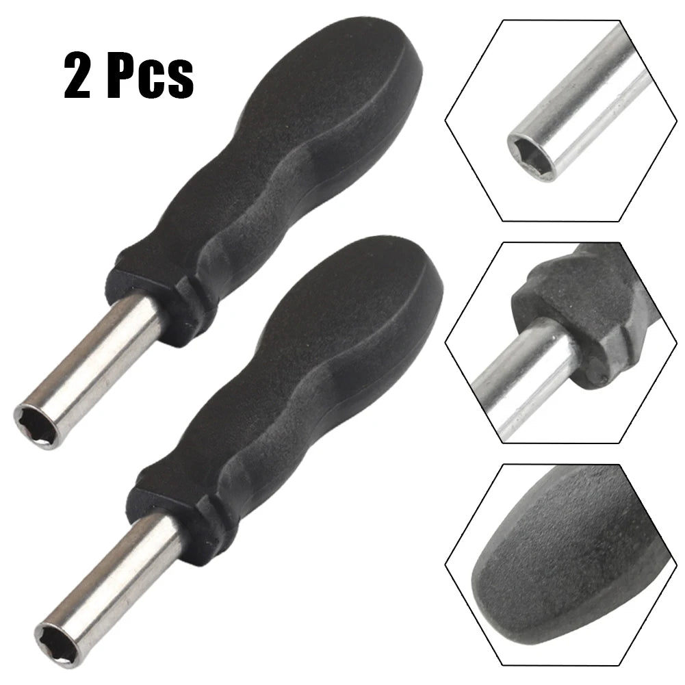 Hex Plastic Screwdriver Handle Home Repair Hand Tool Practical Small