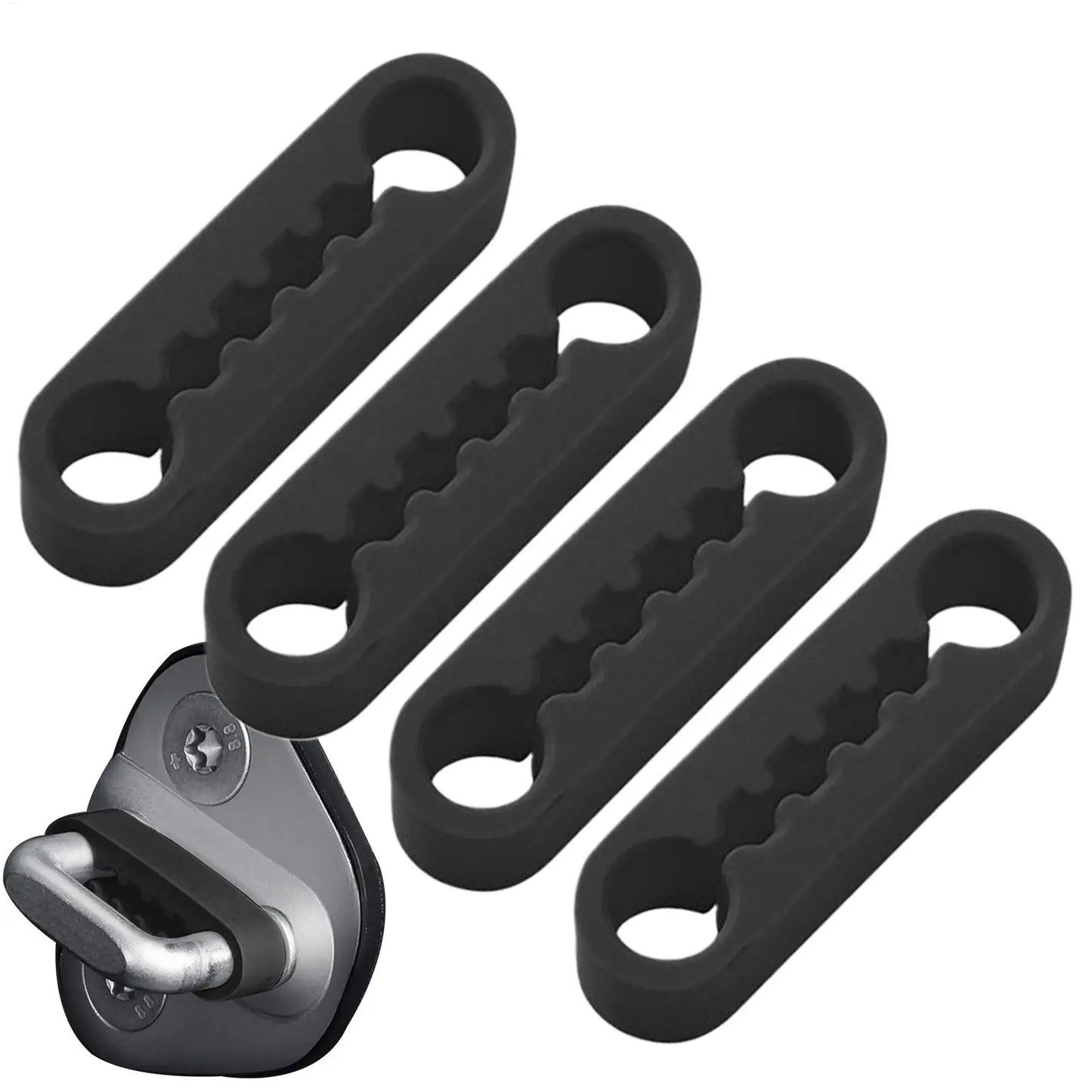 Silicone Car Door Lock Cover Pad Universal Anti Vibration Shock Absorber Soundproof Damper For Auto Door Latch Anti Scratch Peaceful Pleasures Health and Wellness