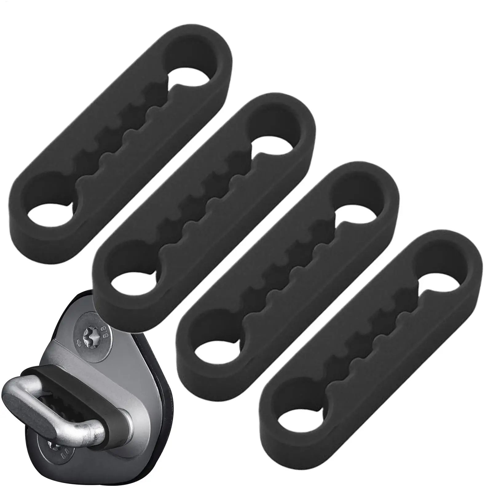 Silicone Car Door Lock Cover Pad Universal Anti Vibration Shock Absorber Soundproof Damper For Auto Door Latch Anti Scratch Peaceful Pleasures Health and Wellness
