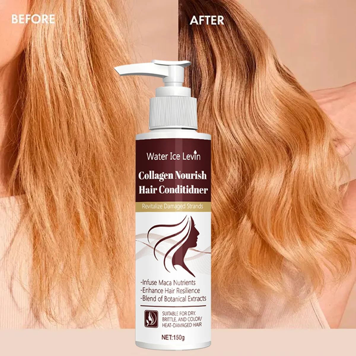 Collagen & Maca Root Hair Conditioner | Softness & Shine